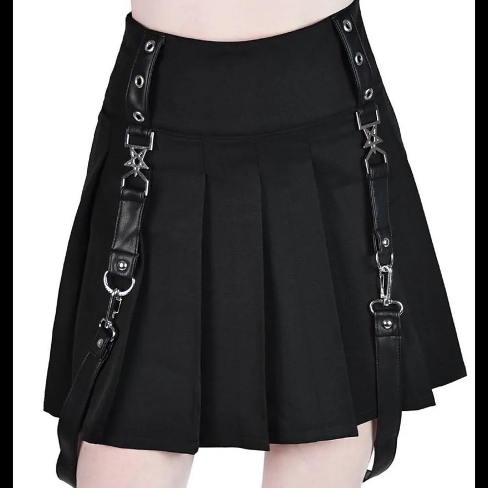 XXL Grave Daze Mini Skirt
